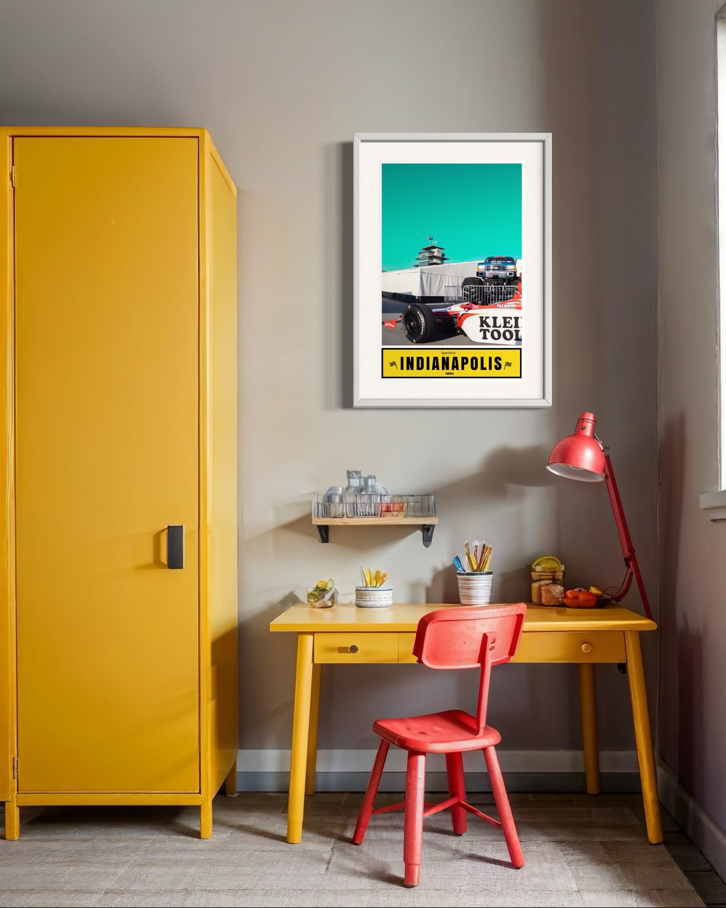 Indy 500 Bigfoot Tools Street Photography Print